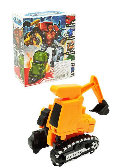 Трансформер Bambi HD44 Tobot mini Rocky 10 см Жовтий (261781) - фото 3 Трансформер Bambi HD44 Tobot mini Rocky 10 см Жовтий (261781) - фото 3
