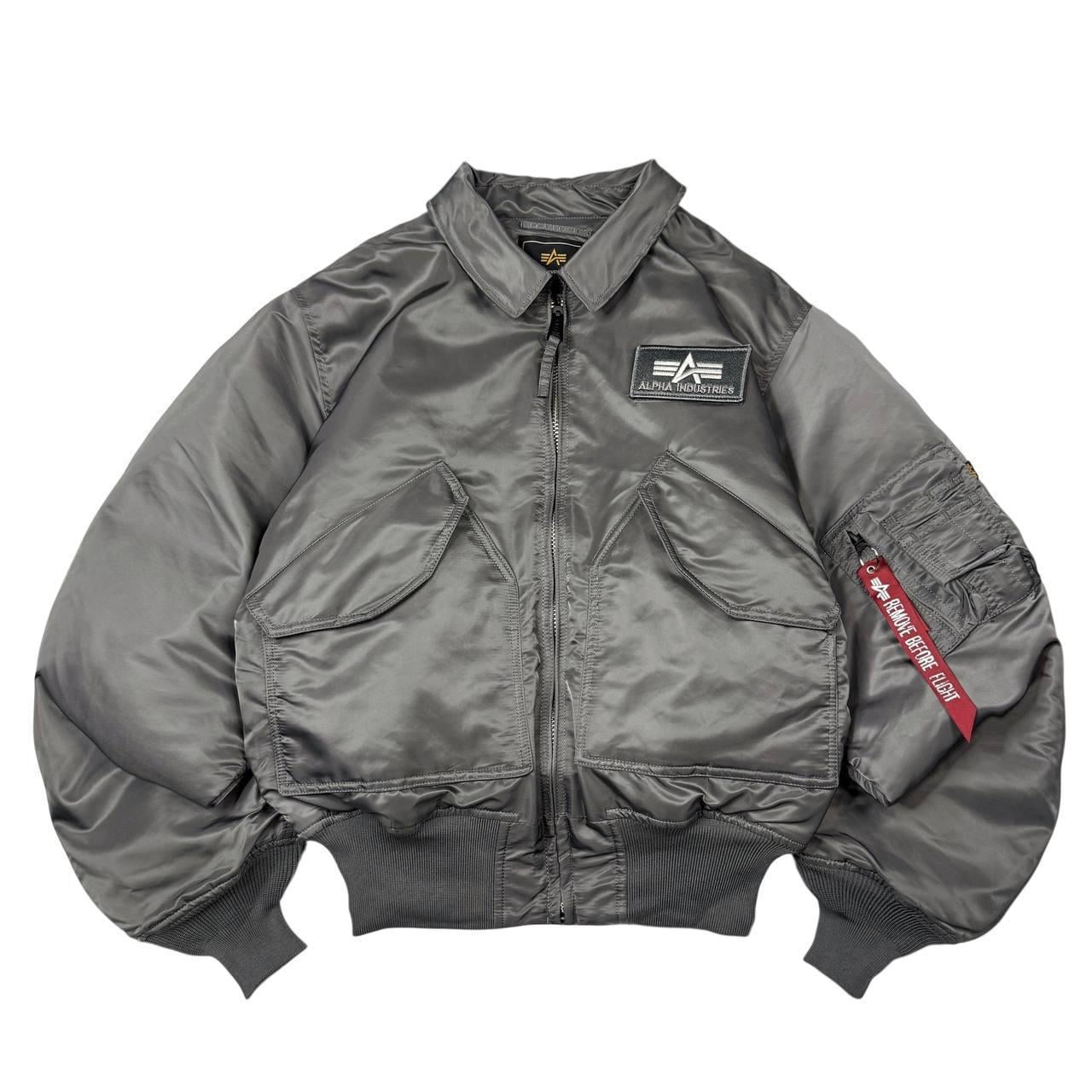 Бомбер Alpha Industries CWU-45 Grey L (34123447)
