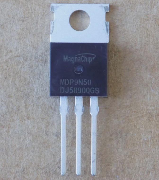 Транзистор MDP9N50 MDP9N50TH для FQP9N50C/TO220 (51668)