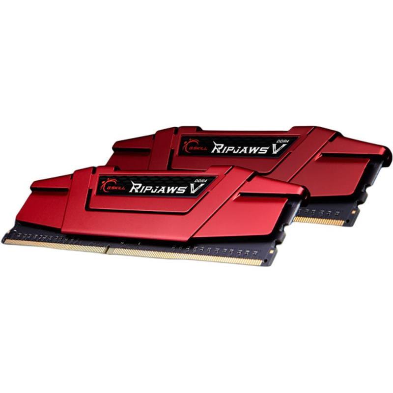 Оперативна пам'ять G.Skill Ripjaws V DDR4 2x4GB/2666 Red (F4-2666C15D-8GVR) - фото 2