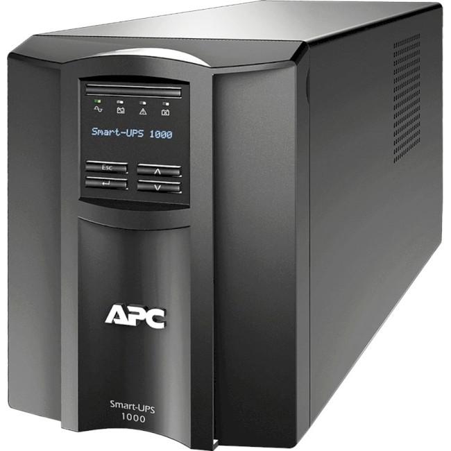 Источник бесперебойного питания APC Smart-UPS 1000VA 230V LCD IEC w/SmartConnect (SMT1000IC)