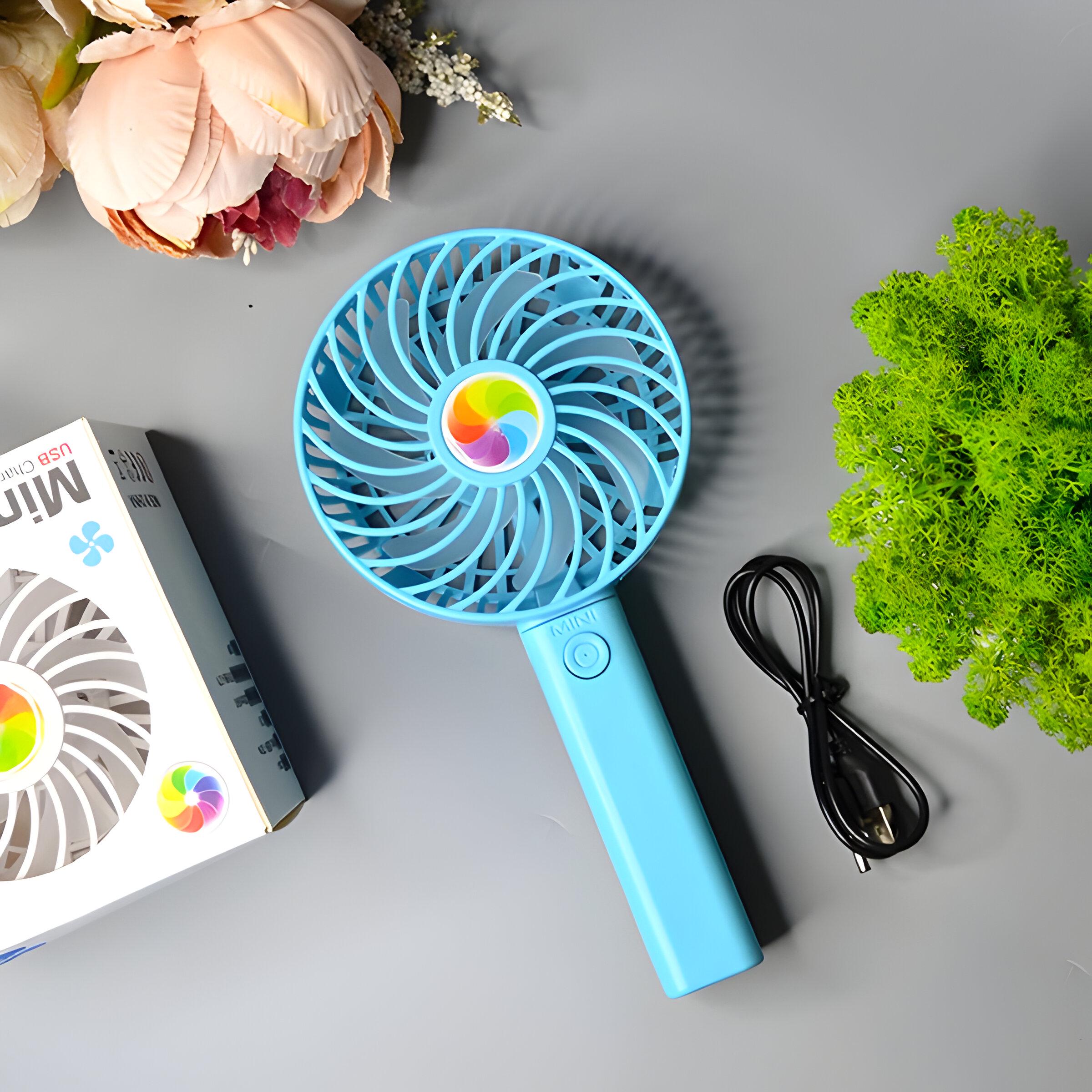 Детский вентилятор Голубой (2628-1) - фото 2