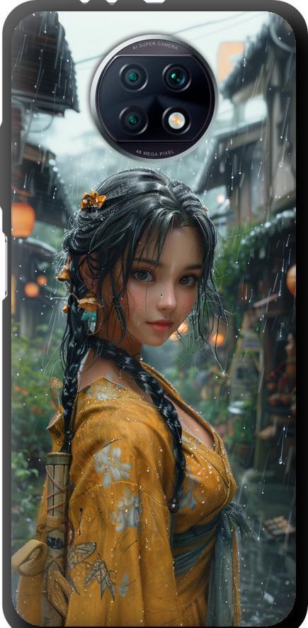 Чехол на Xiaomi Redmi Note 9T Anime-girl (6133b-2261-42517)
