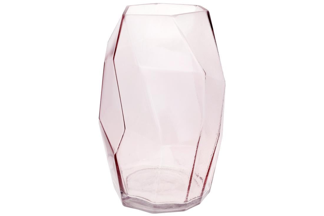 Ваза стеклянная BonaDi Айсберг 28 см (591-323)