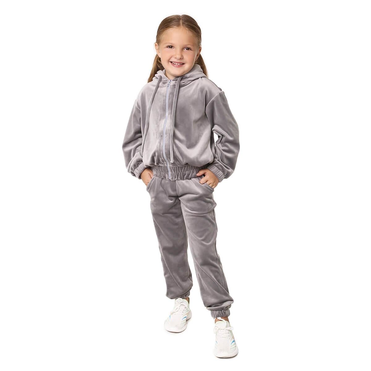 Спортивный костюм Timbo Alba р. 36  140 см Серый (K072494)