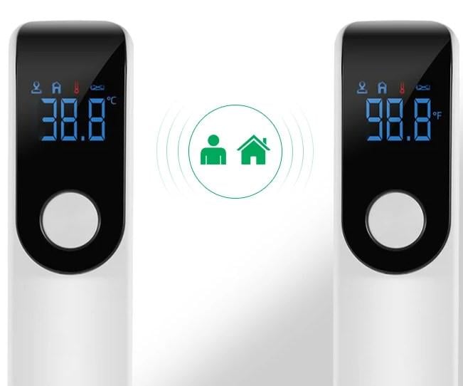 Термометр цифровий безконтактний/інфрачервоний з батарейками (2299601339) - фото 3 Термометр цифровий безконтактний/інфрачервоний з батарейками (2299601339) - фото 3