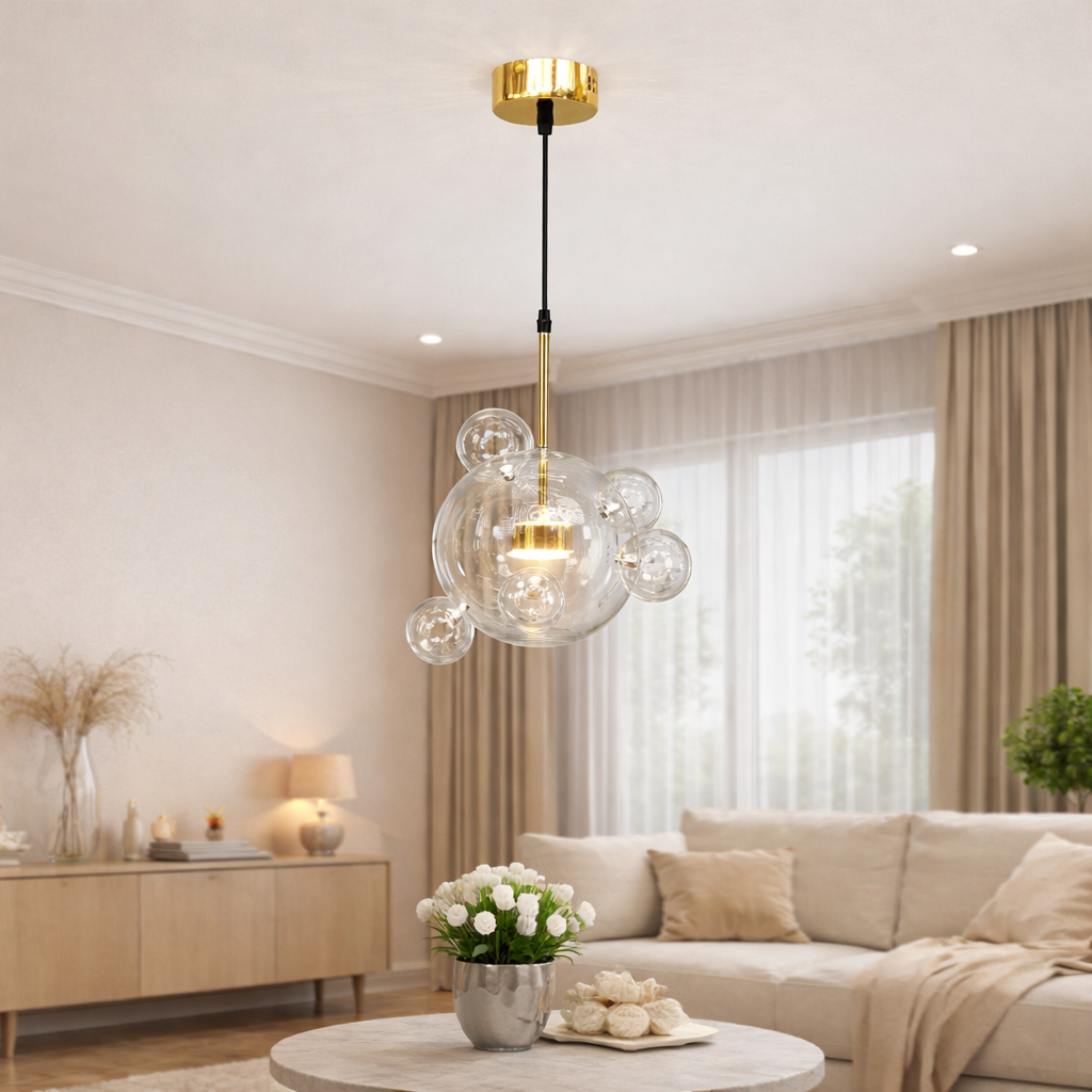 Подвесной светильник Bubble Sphere LED нейтральный свет 15W (20410/300-5GD) Подвесной светильник Bubble Sphere LED нейтральный свет 15W (20410/300-5GD)