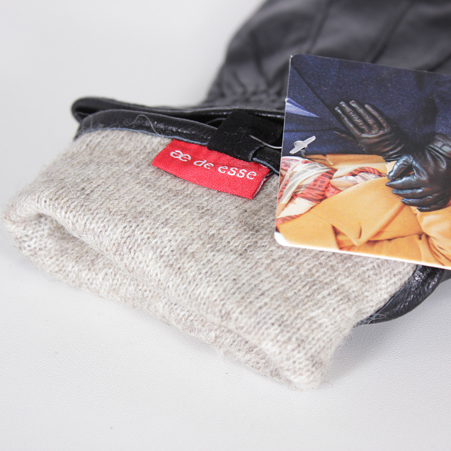 Рукавички чоловічі шкіряні LM0549-1 демісезонні з гумкою S/9,5"/21 см Чорний (2826802338) - фото 5 Рукавички чоловічі шкіряні LM0549-1 демісезонні з гумкою S/9,5"/21 см Чорний (2826802338) - фото 5