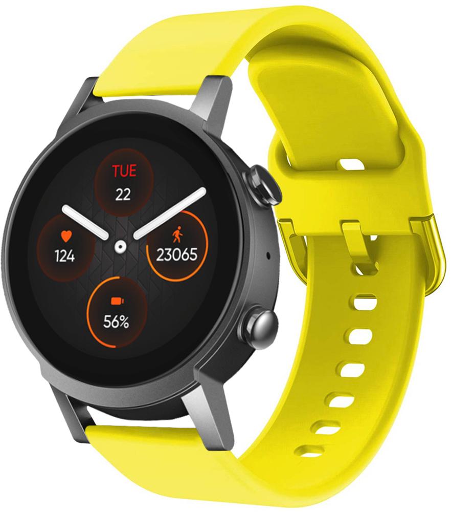 Ремешок Style для Mobvoi TicWatch E3 Yellow (26746-0A)