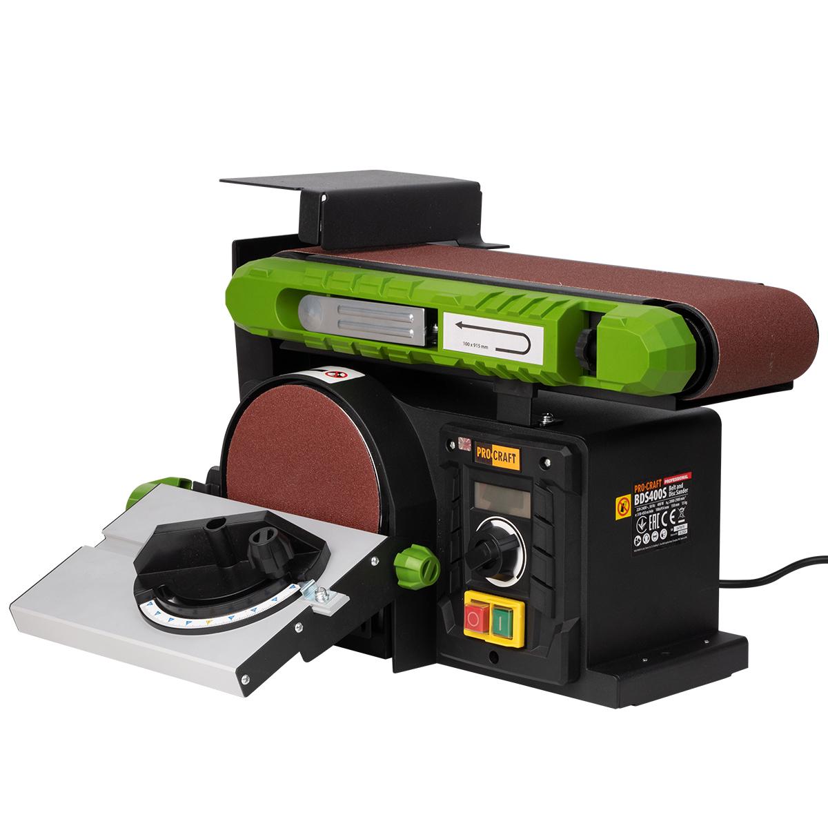 Верстат шліфувальний Procraft BDS400S дисково-стрічковий (29013151) Верстат шліфувальний Procraft BDS400S дисково-стрічковий (29013151)