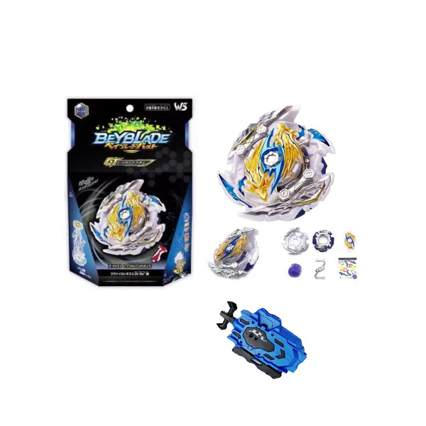 Волчек BEYBLADE Цвай Луйнор B-144 (Beyblade Zwei Longinus B-144) с пусковым устройством - фото 5 Волчек BEYBLADE Цвай Луйнор B-144 (Beyblade Zwei Longinus B-144) с пусковым устройством - фото 5
