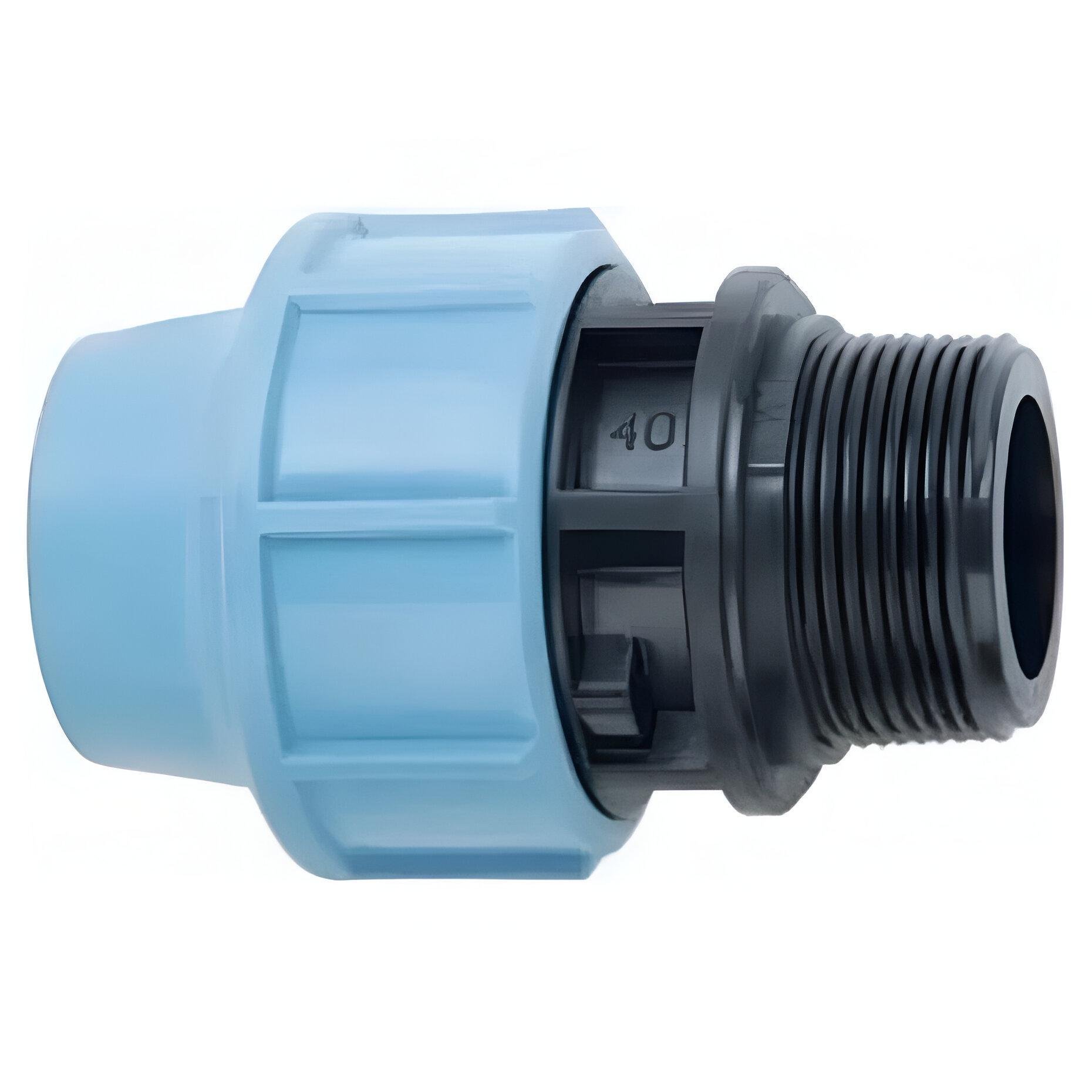 Муфта SantehPlast ПЭ 40x2" наружная резьба (AKD10198)