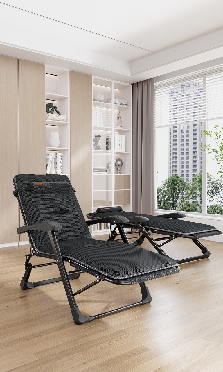 Крісло-шезлонг розкладне садове WCG FCB-S07PM з матрацом (2761306580) - фото 9 Крісло-шезлонг розкладне садове WCG FCB-S07PM з матрацом (2761306580) - фото 9