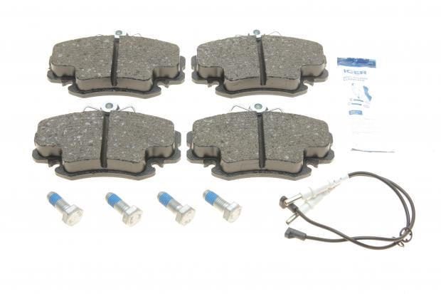 Колодки тормозные передние ICER для Renault Megane 96-03/Clio 90-/Logan/Dacia Sandero 08- +датчики (180993-700) Колодки тормозные передние ICER для Renault Megane 96-03/Clio 90-/Logan/Dacia Sandero 08- +датчики (180993-700)