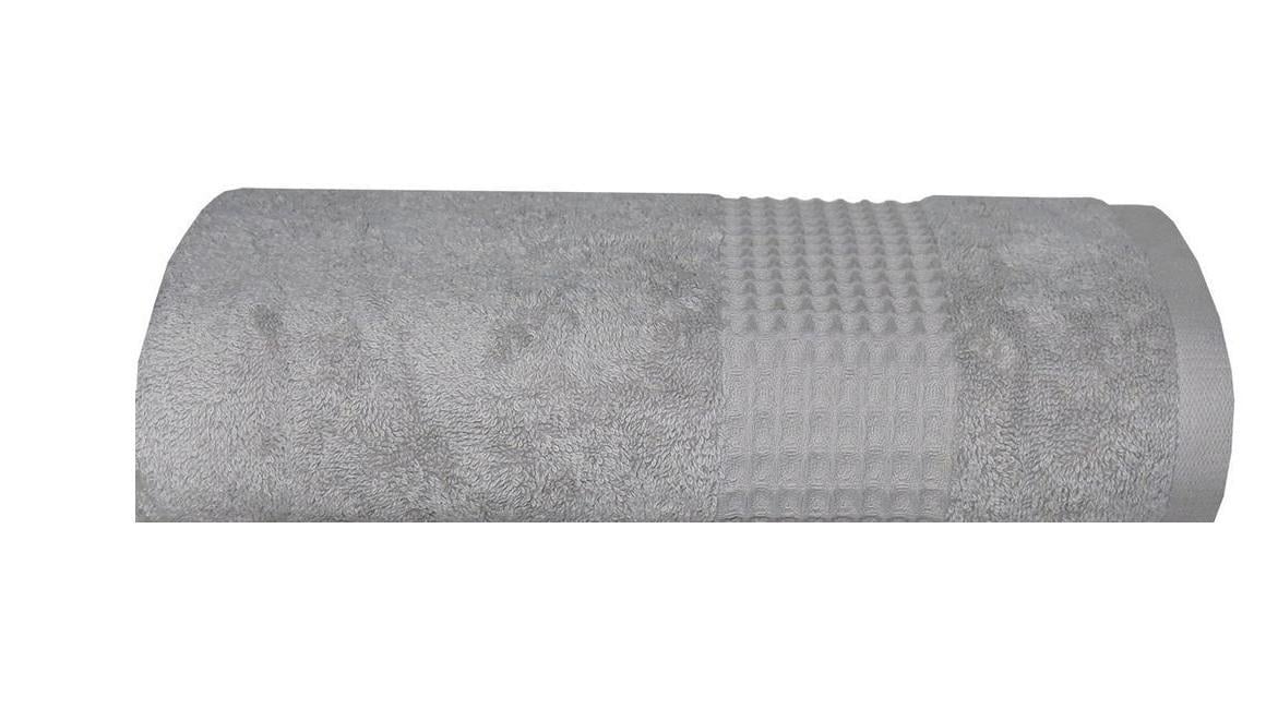 Полотенце Parisa Terry Waffle J-403 70х140 см Светло-серый (25897547)