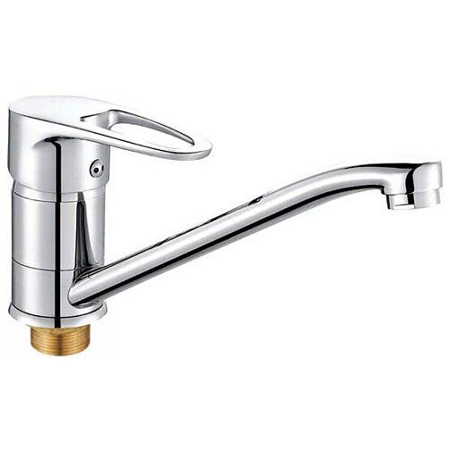 Смеситель для кухни Haiba Ceba 555 гайка/вилив 25 см (HB0034)