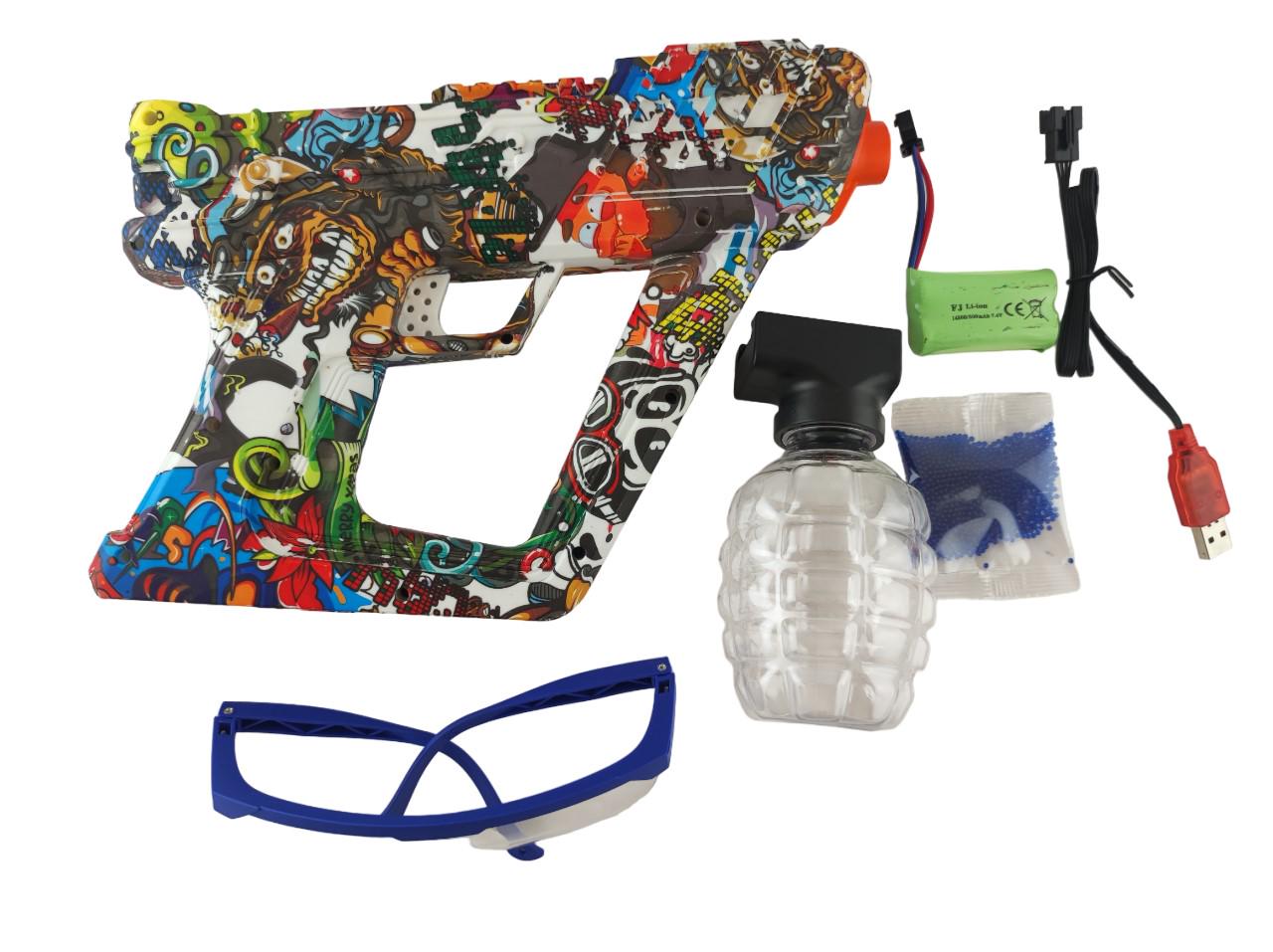 Пистолет стреляющий орбизами от аккумулятора 7.4 V (000062)