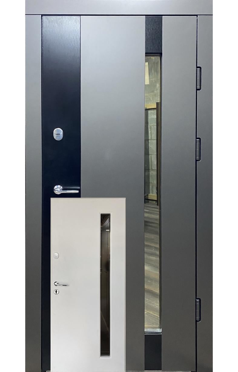 Двери входные Redfort Композит Марсель стеклопакет улица 860х2050 правая (44710785)