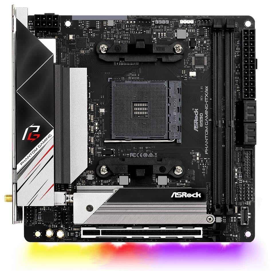 Материнська плата ASRock B550 Phantom Gaming-ITX/ax (27064280)