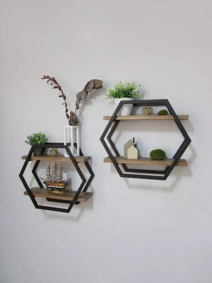 Комплект настенных полок EcoLoft IN-2615 в стиле лофт 2 шт.