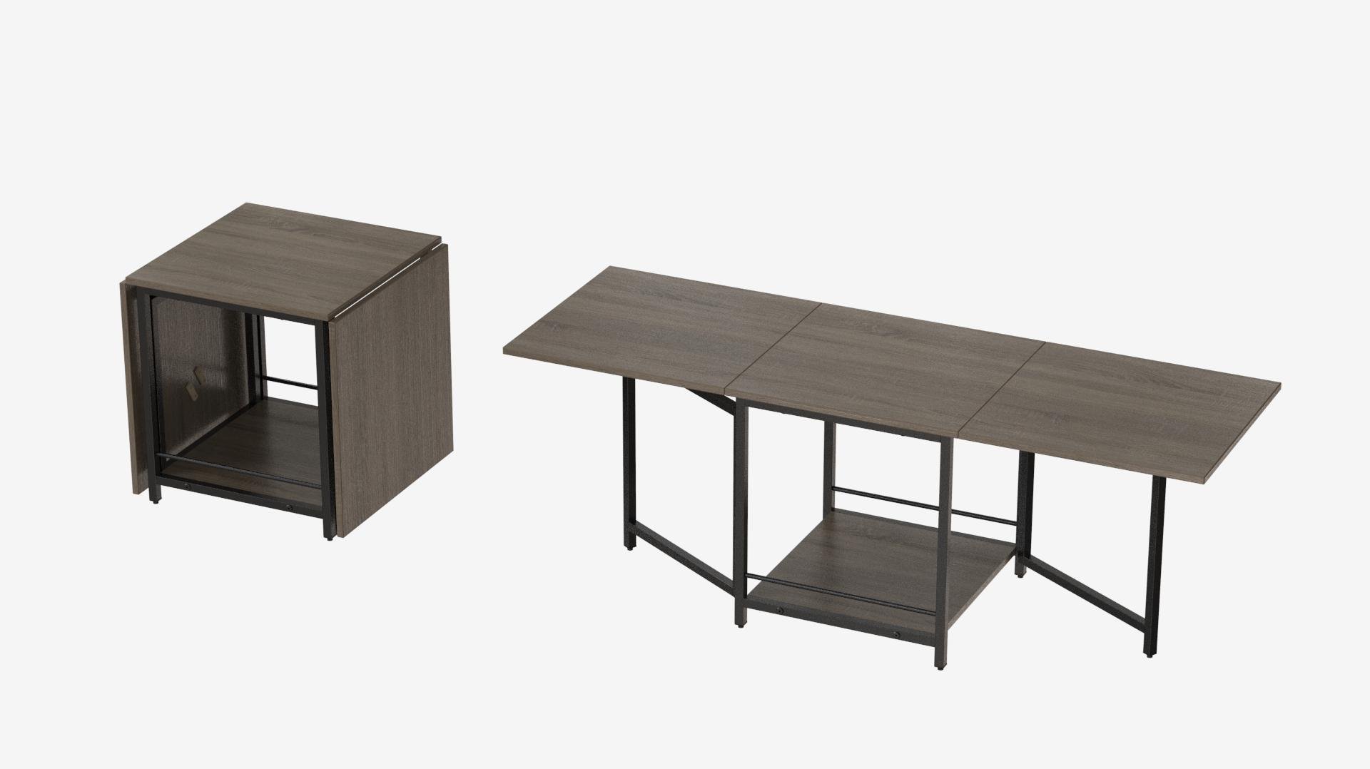 Стол журнальный трансформер Ferrum-decor Куб Комбо металл/ДСП 16 мм 650x540x532x500 мм Черный/Дуб Сонома Трюфель (FRD-105154) - фото 11 Стол журнальный трансформер Ferrum-decor Куб Комбо металл/ДСП 16 мм 650x540x532x500 мм Черный/Дуб Сонома Трюфель (FRD-105154) - фото 11