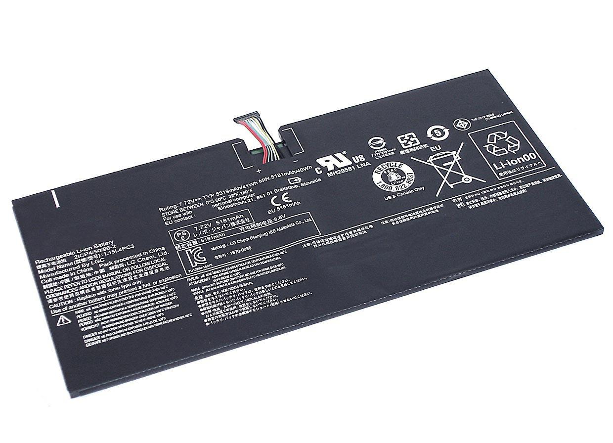 Акумулятор для ноутбука Lenovo L15L4PC3 MIIX 5 Pro 7,68 V 5319 mAh (064720)