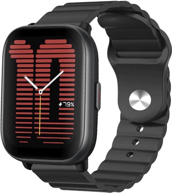 Ремінець Wave для смарт-годинника Amazfit Active Black (38431-2B)