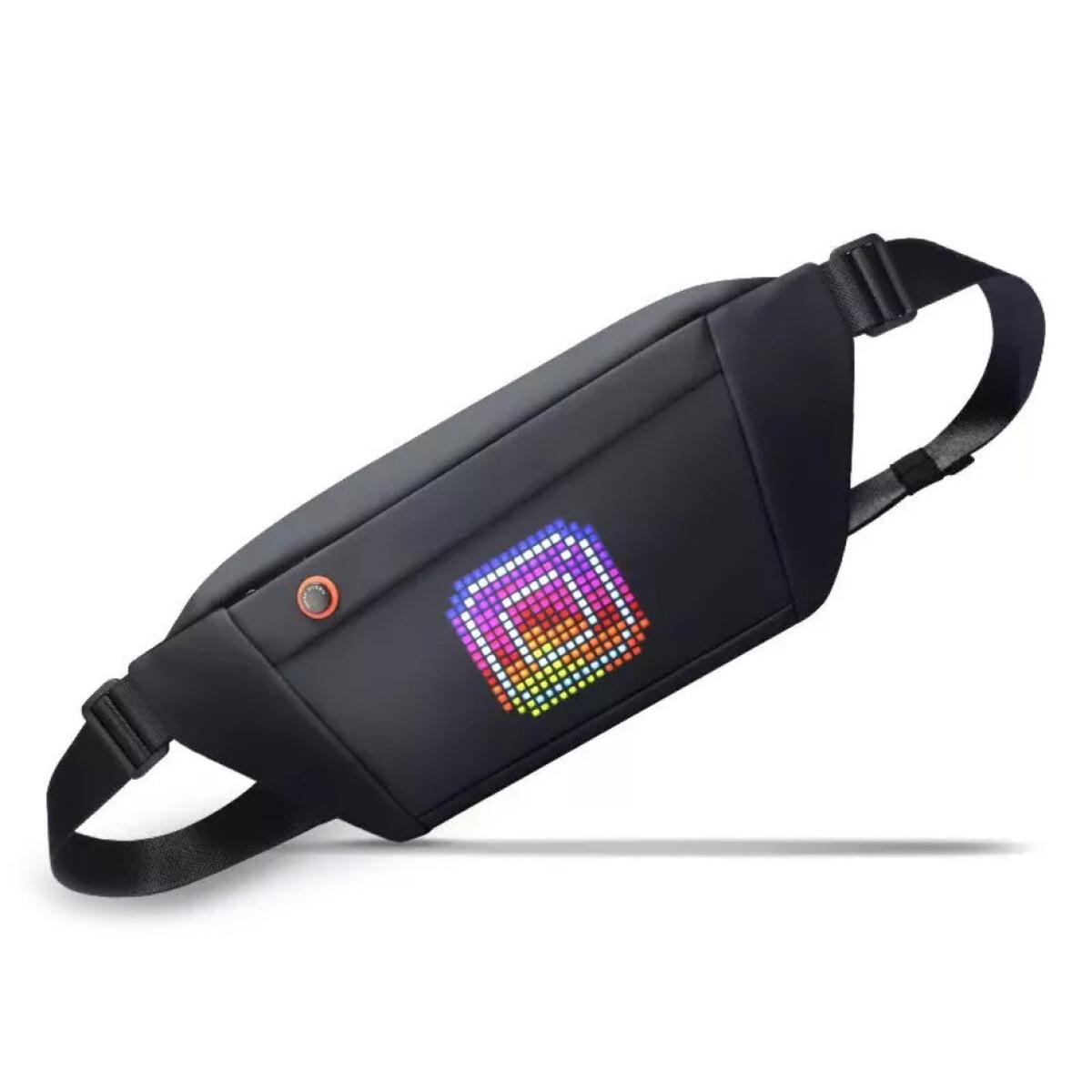 Сумка через плече Mark Ryden MR2588 з LED екраном Чорний (MR2588-00-3091UA)