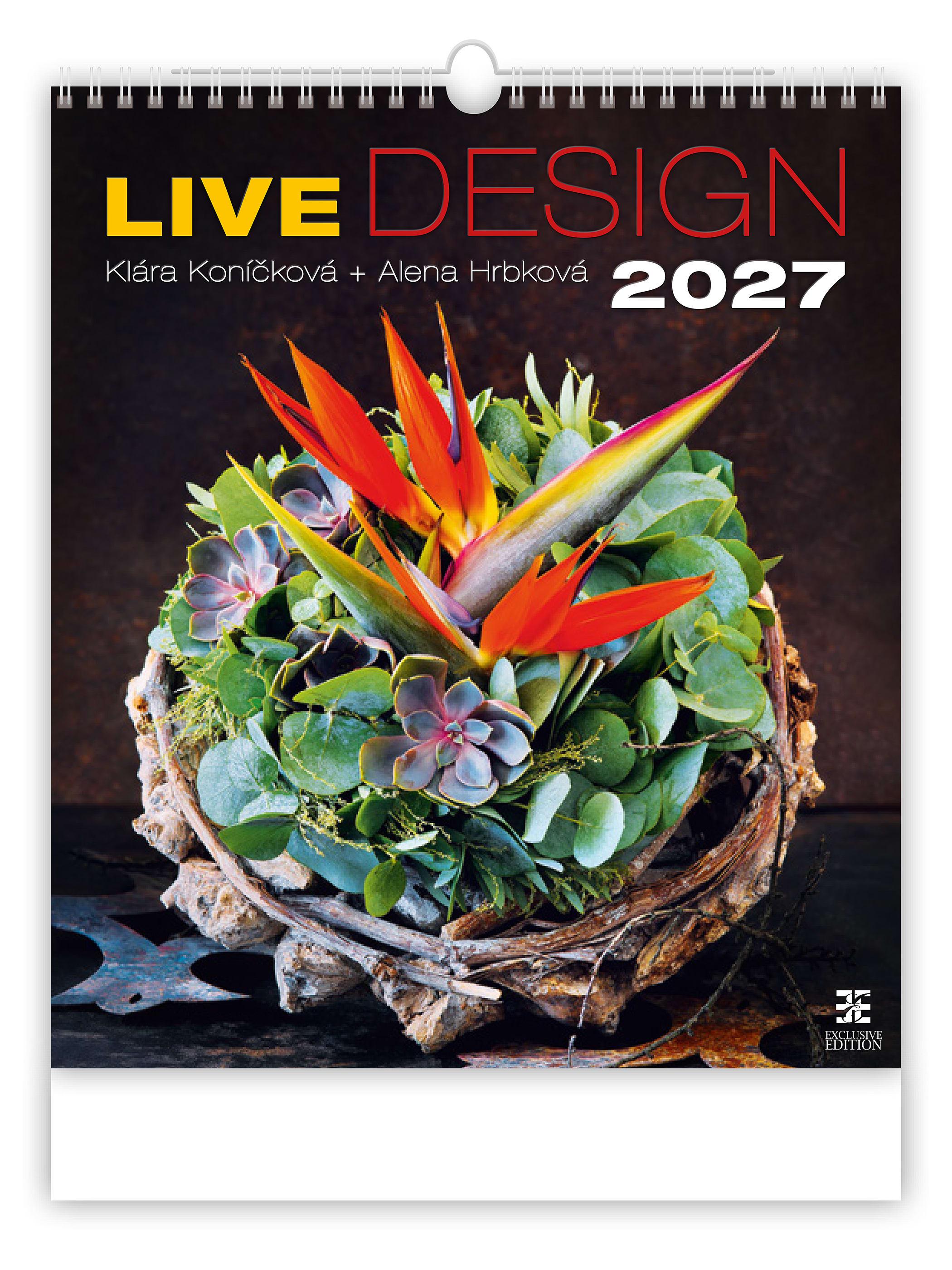 Календарь настенный 2027 HELMA Live Design 45х52 см (N260-27)