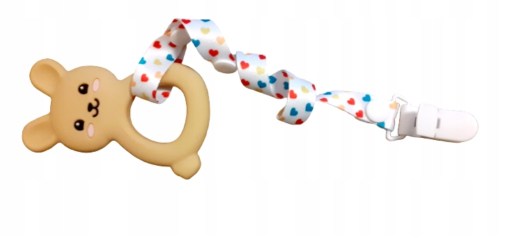 Держатель для пустышки/грызунка/ниблера/погремушки Сердце с клипсой Разноцветный (13081274) - фото 8 Держатель для пустышки/грызунка/ниблера/погремушки Сердце с клипсой Разноцветный (13081274) - фото 8