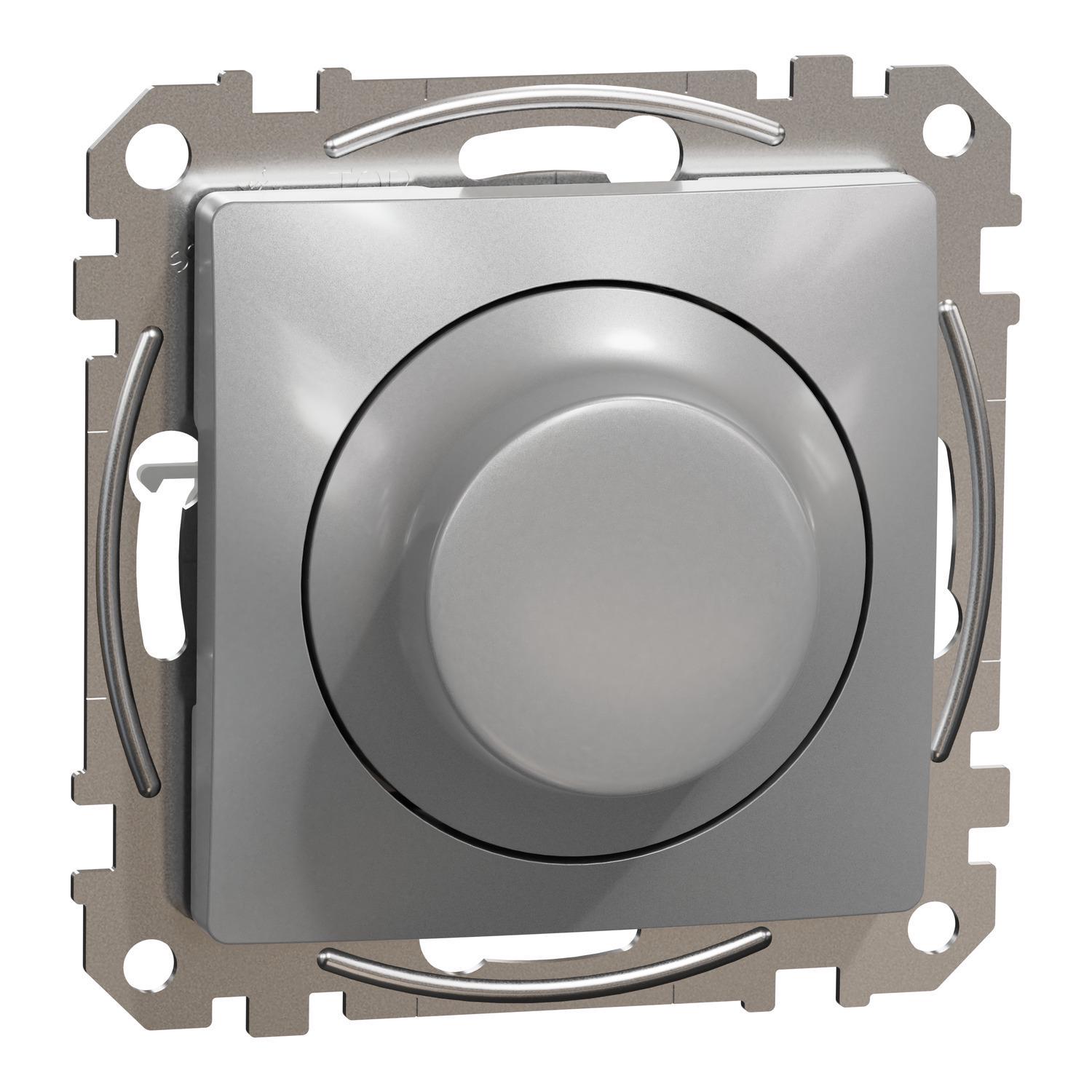 Светорегулятор поворотный Schneider Electric Sedna Design LED 230V 100 Вт Алюминий (SDD113502) Светорегулятор поворотный Schneider Electric Sedna Design LED 230V 100 Вт Алюминий (SDD113502)