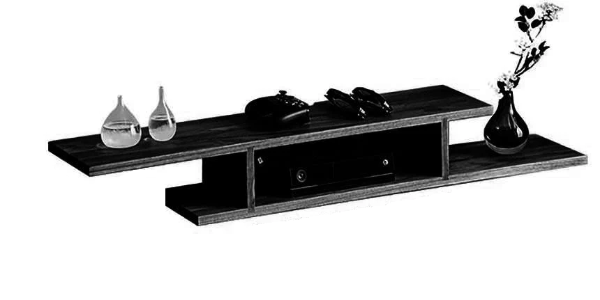 Полка для роутера из дерева Илистер 120 Венге (ПВР-122112)