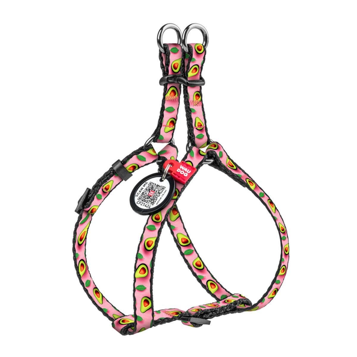 Шлея для кошек/мелких пород собак Waudog Nylon Авокадо с QR паспортом/пластиковым фастексом XS 10 мм х 28-40 см Розовый (319-4051 Col) Шлея для кошек/мелких пород собак Waudog Nylon Авокадо с QR паспортом/пластиковым фастексом XS 10 мм х 28-40 см Розовый (319-4051 Col)