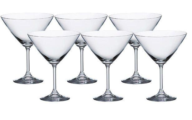 Набір келихів для мартіні Bohemia Lara 210 мл 6 шт. (40415/210) - фото 2 Набір келихів для мартіні Bohemia Lara 210 мл 6 шт. (40415/210) - фото 2