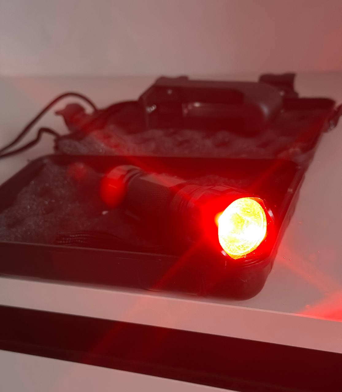 Ліхтар військовий із червоним світлом акумуляторний (29510836) - фото 2 Ліхтар військовий із червоним світлом акумуляторний (29510836) - фото 2