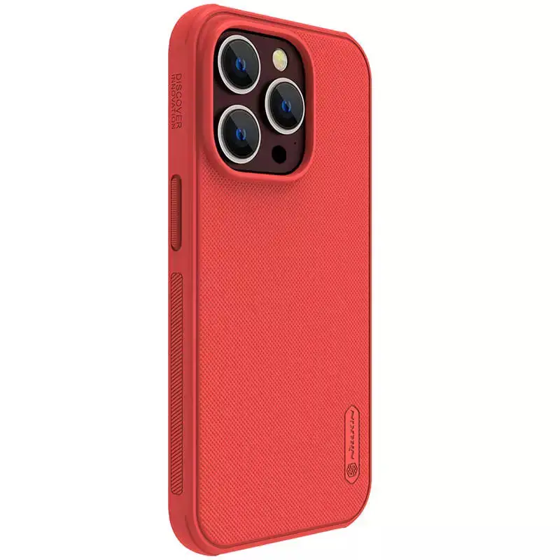 Чехол Nillkin Matte Pro для Apple iPhone 15 Pro Max (6.7") Красный | Red - фото 3