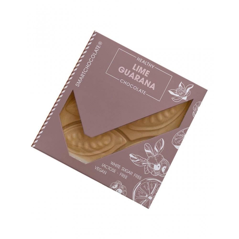 Шоколад веганський SmartChocolate GUARANA LIME 70 г