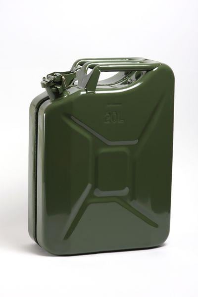 Канистра металлическая Сталь для бензина и дизельного топлива 20 л