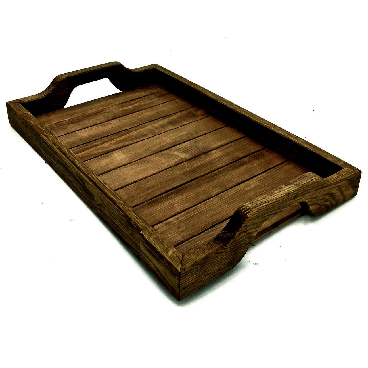 Поднос деревянный Тилт Сепия (ПДС-001408)