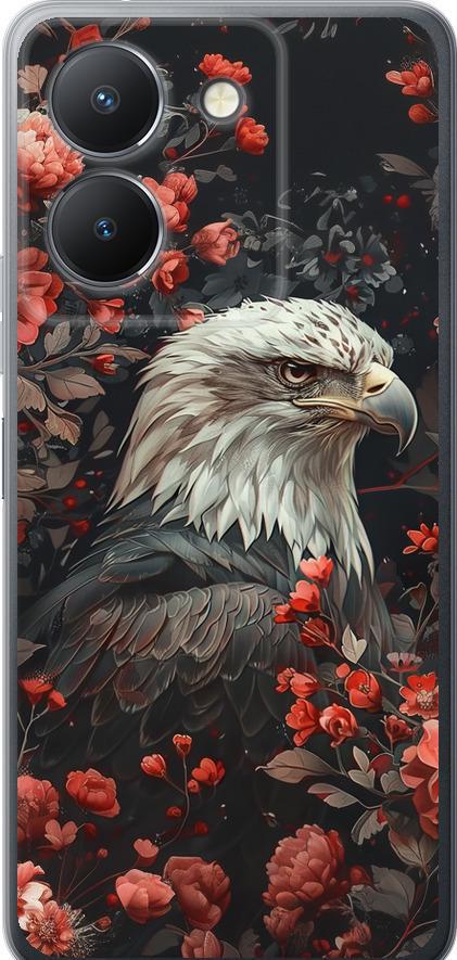 Чехол на Vivo Y36 5G Цветочный страж (6102u-3135-42517)