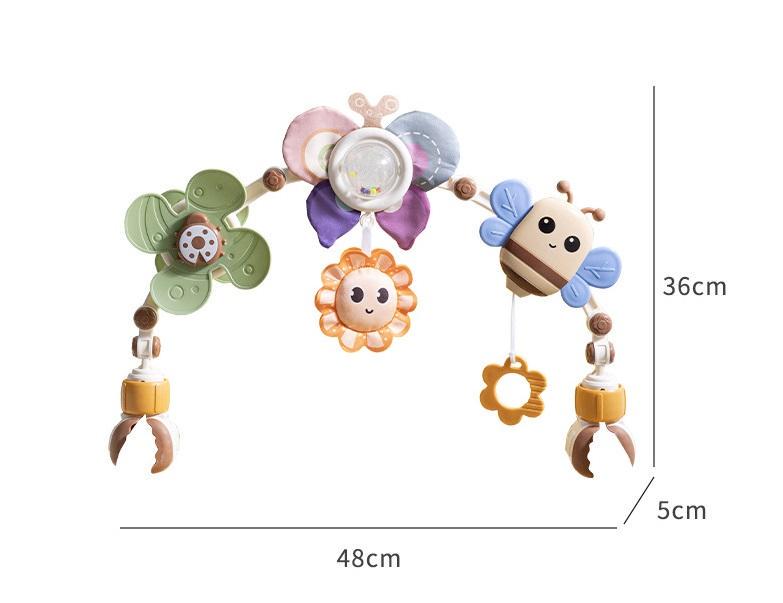 Дуга розвиваюча Huanger для коляски ліжечка з проектором Різнокольоровий - фото 10 Дуга розвиваюча Huanger для коляски ліжечка з проектором Різнокольоровий - фото 10