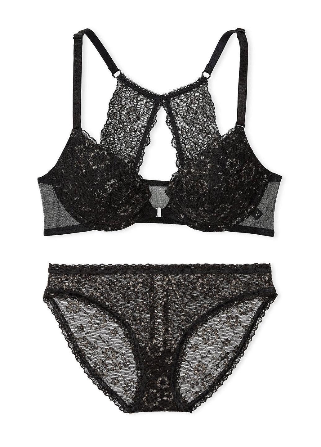 Комплект Victoria's Secret 36B/M Черный (36000904015QC536B/M)