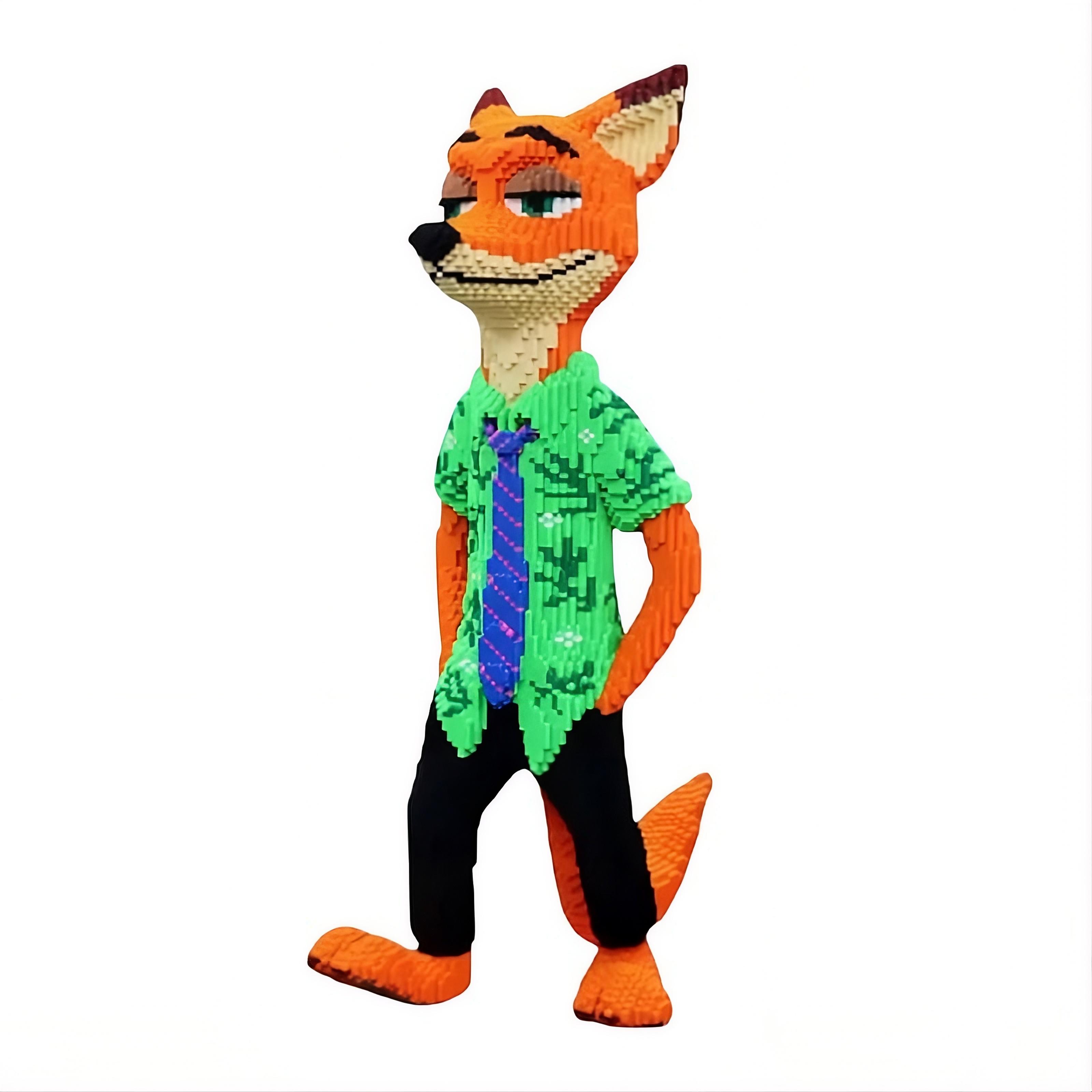 Конструктор 3D Magic Blocks Лис Ник Уайлд 9116 50 см 8133 дет. (32550815)