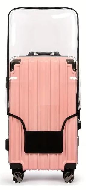 Чехол для чемодана под маленький чемодан 4808 ПВХ-винил S Прозрачный