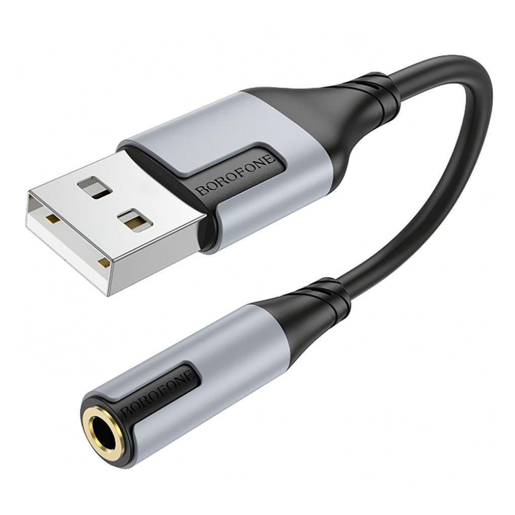 Перехідник Borofone BV19 USB/3,5 мм (20865944)