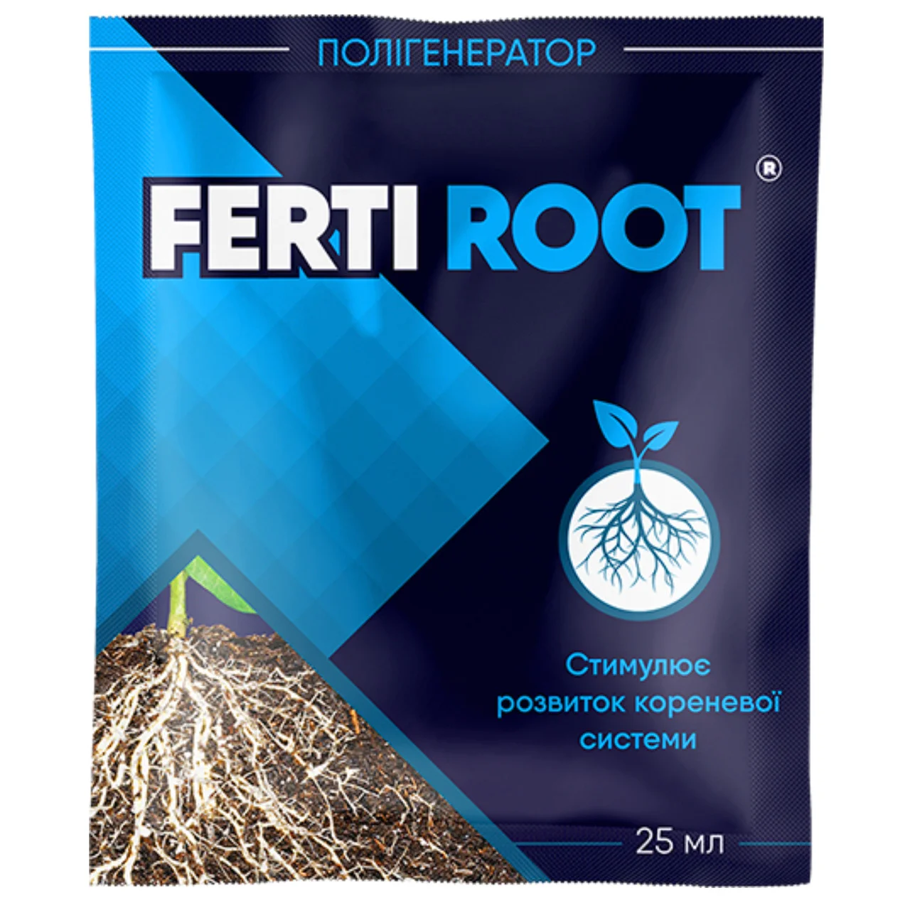 Полігенератор та стимулятор росту рослин Ferti Root 25 мл