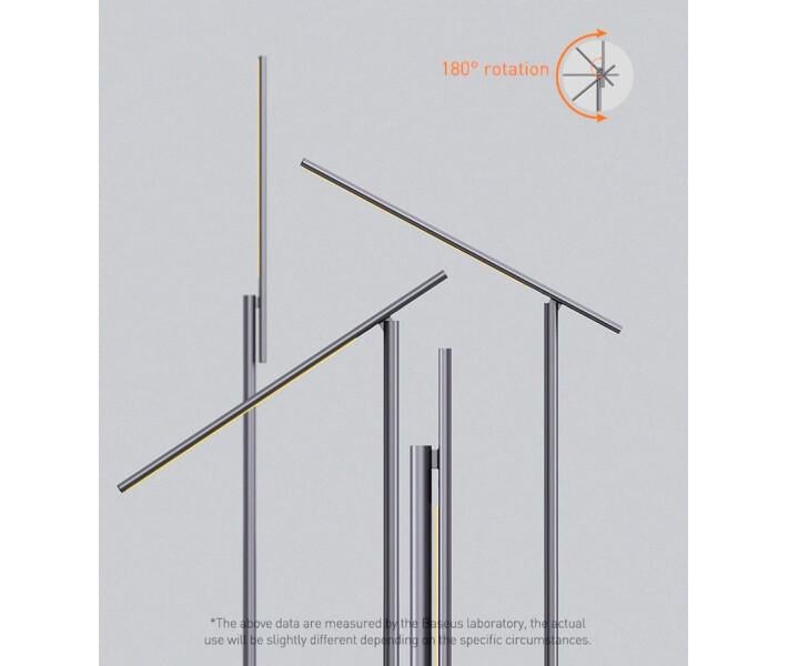 Настольная лампа светодиодная BASEUS Smart Eye Series Charging Folding Smart Light Grey (BS111) - фото 6 Настольная лампа светодиодная BASEUS Smart Eye Series Charging Folding Smart Light Grey (BS111) - фото 6