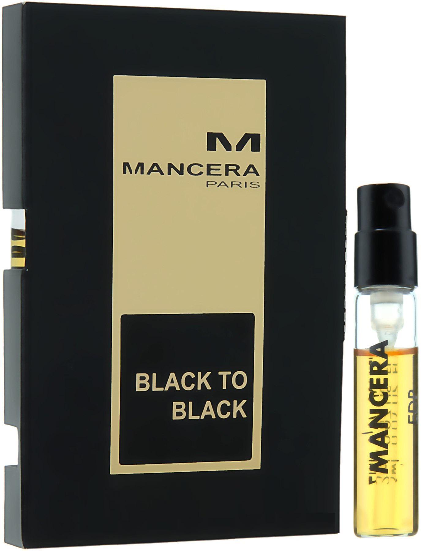 Парфюмированная вода унисекс Mancera Black To Black 2 мл пробник (396920)