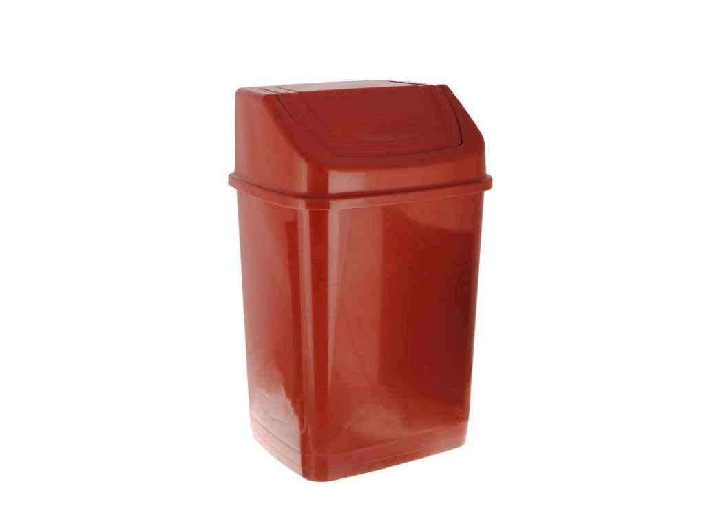 Свалка Консенсус с поворотной крышкой 8,5 л Коричневый (117834)