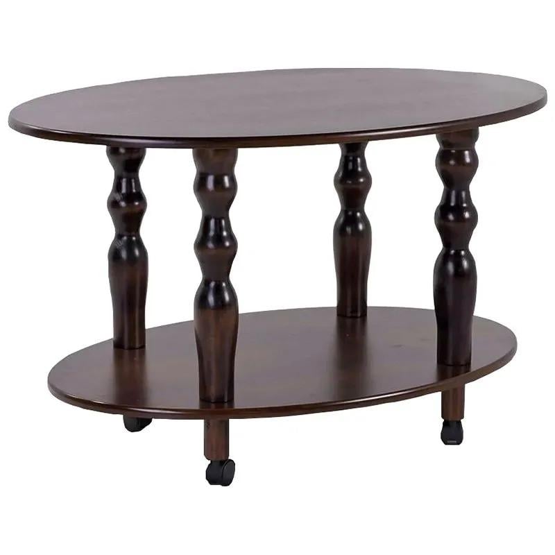 Стол журнальный ПРАДО Орех темный (23446893) Стол журнальный ПРАДО Орех темный (23446893)